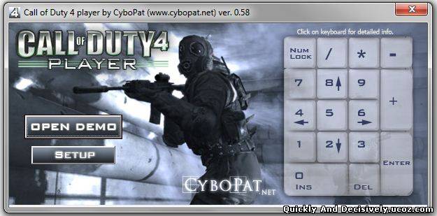 Программа для просмотра демок. 24.07.2012. CoD4 Demoplayer